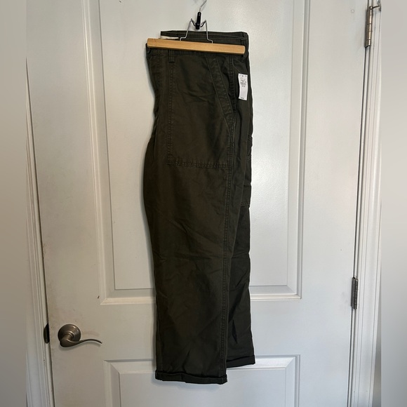Workwear Carpenter Pants Old Navy Brand Olive Green 36x30 - Picture 6 of 6